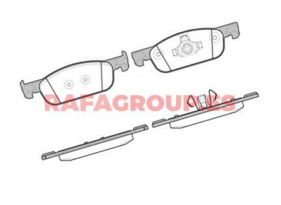 RG6538 - Pastillas de freno